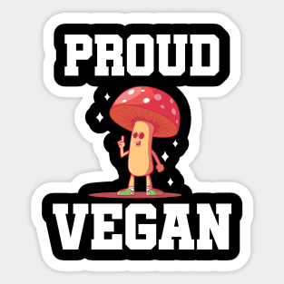 Proud Vegan Sticker